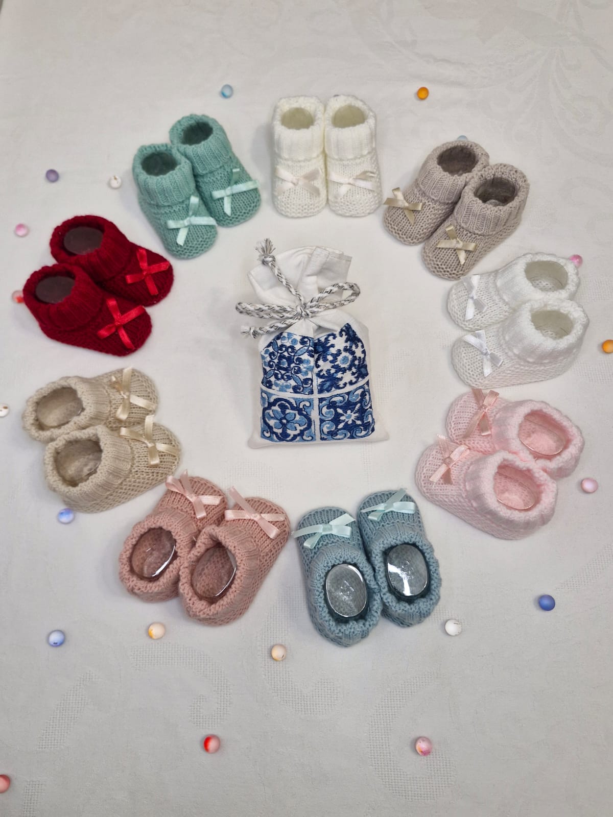 Chaussons bébé en laine
